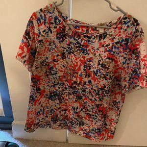 J. Crew Printed Shirt